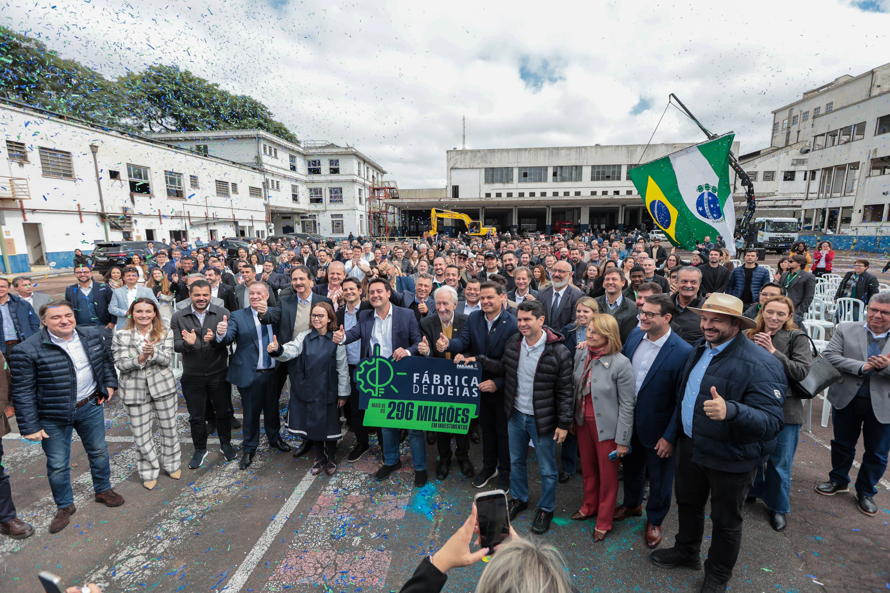 Começam as obras da Fábrica de Ideias, novo complexo de inovação e cultura do Paraná