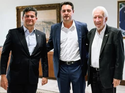 Depois da disputa, Moro e Ratinho sentam à mesa: começa a transição no Paraná