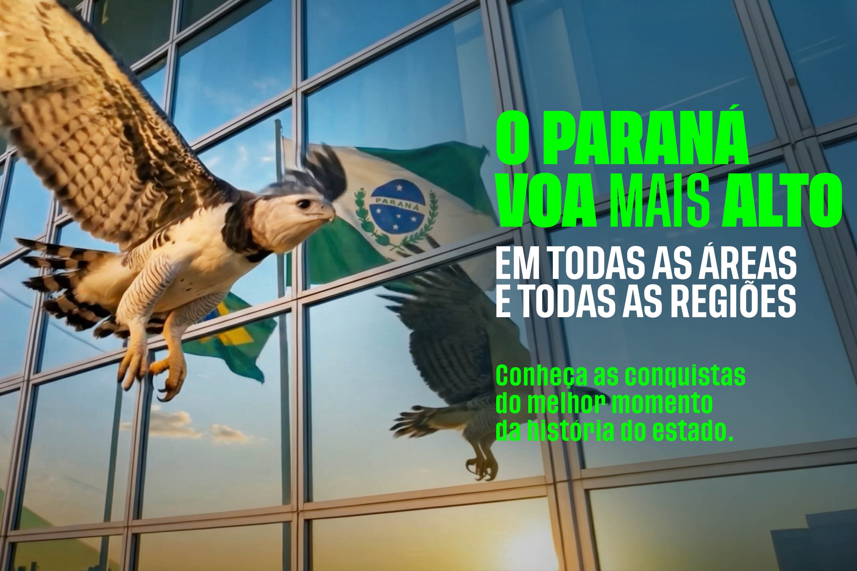 A campanha do governo Ratinho Junior revela algo maior: o Paraná funciona
